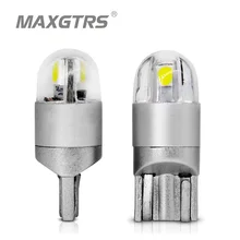 2x T10 168 194 W5W светодиодный для CREE чип замена лампы номерного знака автомобиля Автомобильные стояночные огни автомобиля светильник источник 12V автомобильный Стайлинг