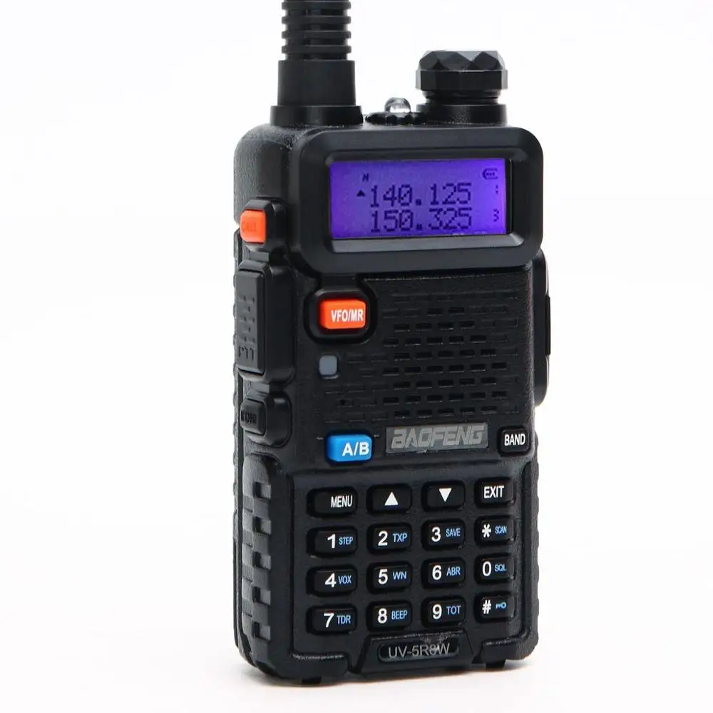 Baofeng UV-5R 8 Вт Высокая мощность версия 10 км длинный ранг VHF UHF Двухдиапазонная рация портативная двухсторонняя Ham Радио UV 5R трансивер