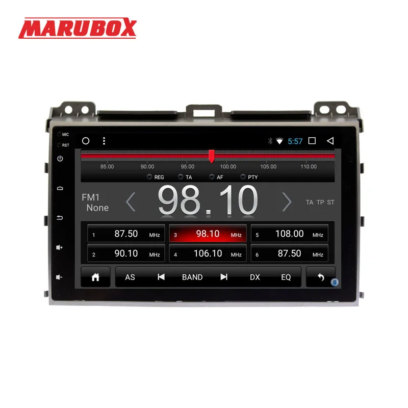 Автомобильный мультимедийный плеер MARUBOX 2 Din для Toyota Prado 120 Land Cruiser Android 8 1 восемь
