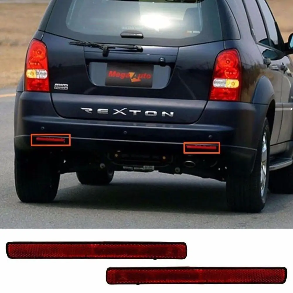 

Rear Bumper Reflector Assy for Ssangyong 2006-11 Rexton Kyron Oem Parts x 2P OEM 8390108B00 8390208B00