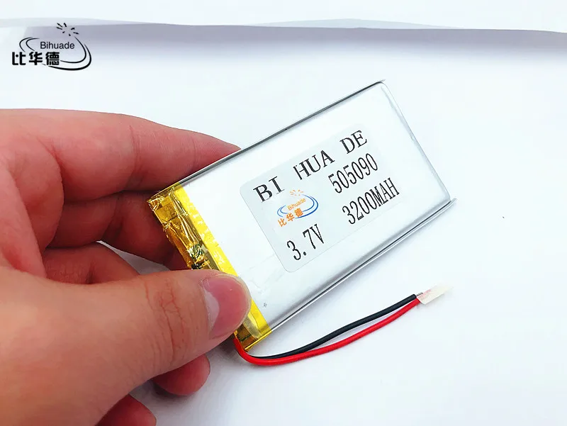 Li-Po лучшие Батарея бренд Размеры 505090 3,7 V 3200 mah литий-полимерный Батарея с защитой доска для MP3 MP4 gps цифровых продуктов