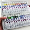 Memory Acrylic Paints set for Painting Textile Fabric Manicure Nail Art with 3 Brushes & 1 Palette ► Photo 3/6