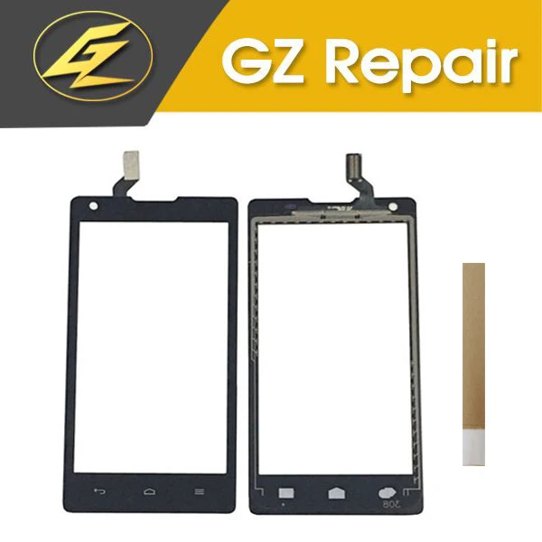 

5.0" For HuaWei G700 Touch Screen Glass Lens Digitizer Front Glass Panel Black Color With Tape