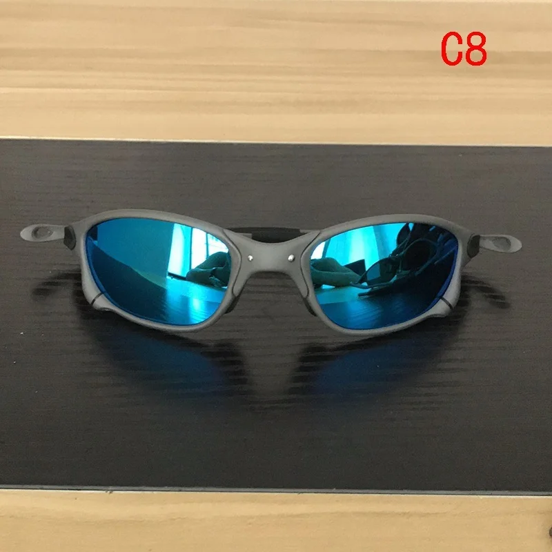 MTB Man Polarized Sunglasses Cycling Glasses UV400 Fishing Sunglasses Metal Bicycle Goggles Cycling Eyewear Riding Glasses D4-1