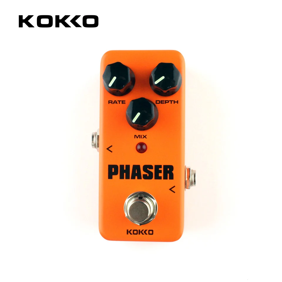 

KOKKO FPH2 Orange Mini Electric Guitar Amplifier OD Effect Pedal Guitarra Pedal Phaser Portatil For Musical Instruments Parts