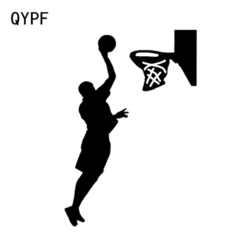 QYPF 9 8*14 5 см модный мальчик баскетбольное движение Декор Автомобильная наклейка