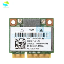 Atheros AR9462 AR5B22 WB222 DW1901 CTJ7G KWGW5 300M+ BT4.0 Половина мини Pcie беспроводная карта для DELL 15R 17R 14TR 15TR M521R
