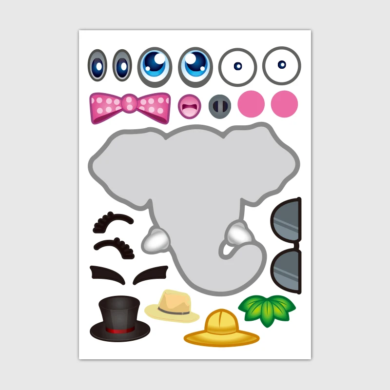 4 pcs Handmade DIY Animal cartoon waterproof sticker for children travel case bicycle laptop notebook kid toy anime stickers 4 pcs Handmade DIY Animal cartoon waterproof sticker for children travel case bicycle laptop notebook kid toy anime stickers