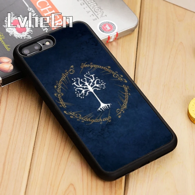 LvheCn чехол для телефона с изображением дерева GONDOR LOTR iPhone 5 6 s 7 8 plus 11 12 Pro X XR XS Max Samsung