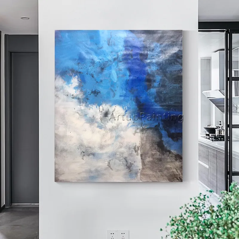 

Canvas painting acrylic painting Wall art Pictures for living room home decor modern abstract color quadros cuadros decoracion02