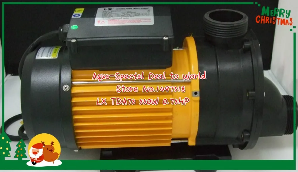 LX TDA75 SPA Hot tub Whirlpool Pump TDA 75 hot tub spa circulation pump & Bathtub pump, CE & ROHS & UL certified LX TDA75 SPA Hot tub Whirlpool Pump TDA 75 hot tub spa circulation pump & Bathtub pump, CE & ROHS & UL certified