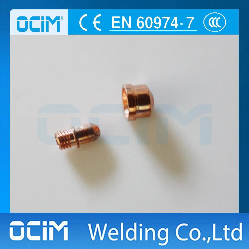 10 шт. PD0026 наконечник + PR0034 C1376 электрод Ergocut CB100 CB150 плазменный факел|plasma machine torch|plasma