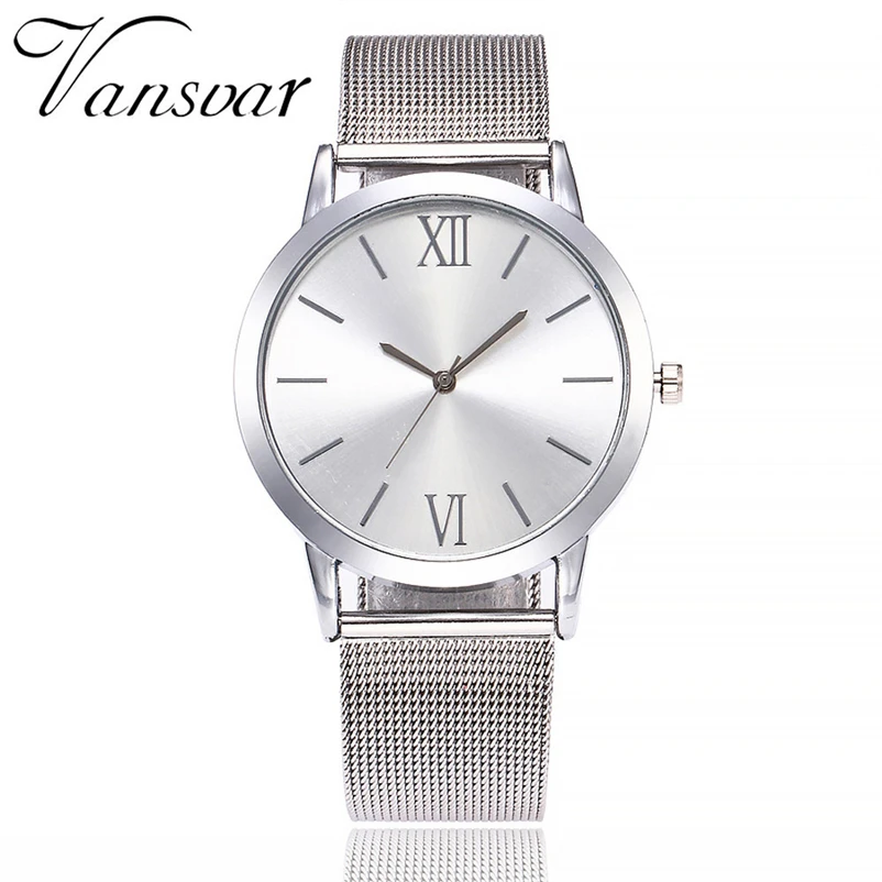 

Gold Sliver Mesh Stainless Steel Watches Women Top Brand Luxury Casual Clock Ladies Wrist Watch Relogio Feminino #125