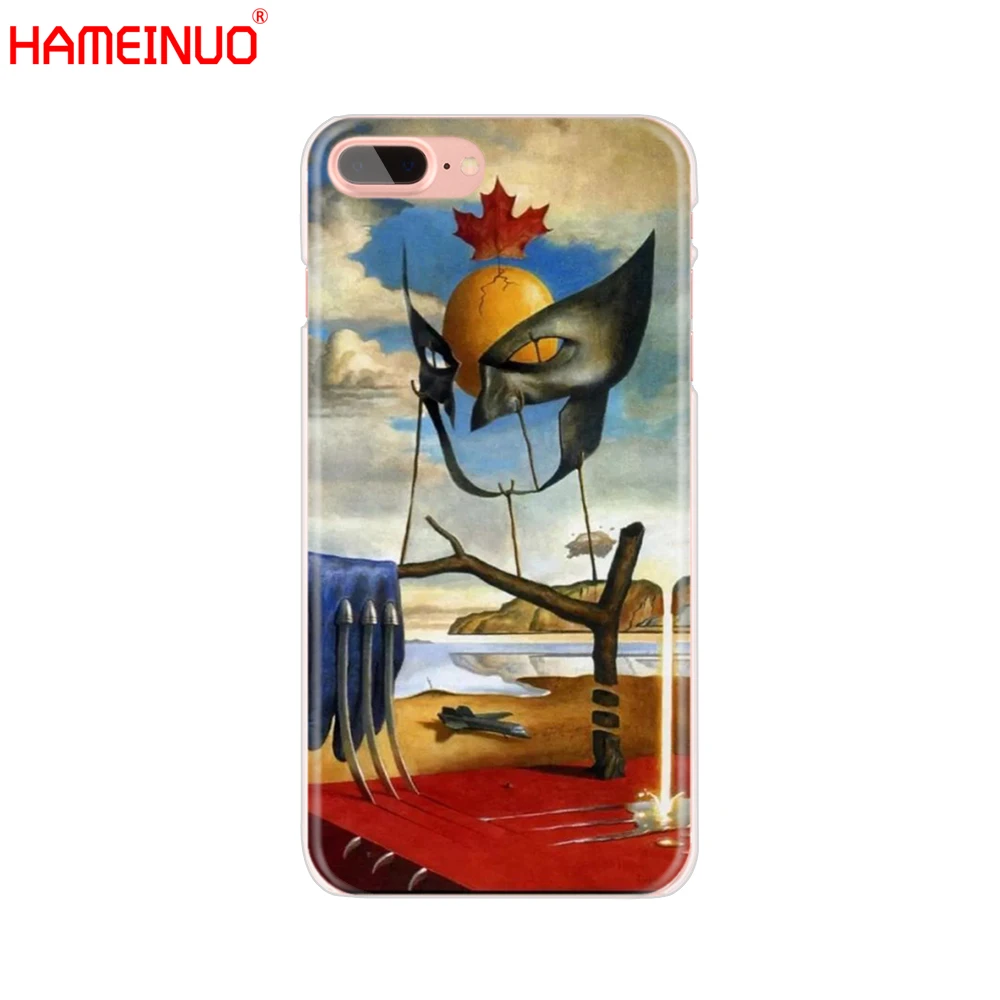 HAMEINUO Сальвадор Дали сотовый телефон чехол для iphone X 8 7 6 4 4s 5 5s SE 5c 6s плюс|Бамперы| |