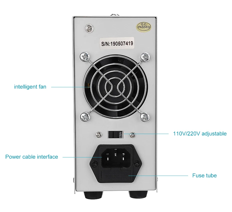 Rddspon 3010d 4 Fonte de Alimentação dc Ajustável-exposição do Dígito Carregamento 30 v 10a Interruptor Regulador de Voltagem da Fonte de Alimentação de Laboratório 5 Reguladores de tensão/estabilizadores