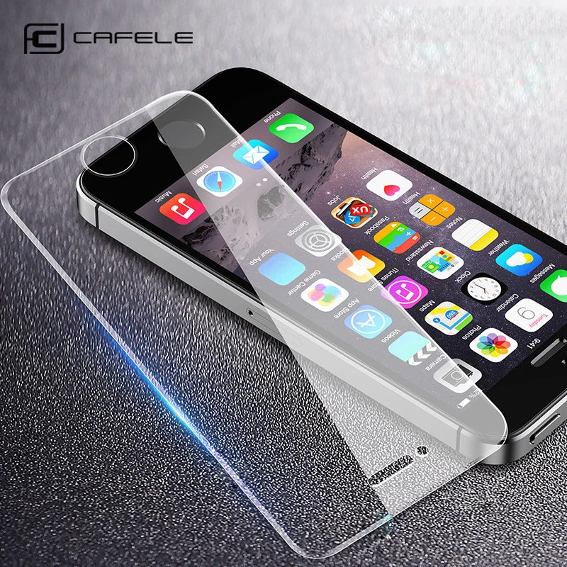 CAFELE закаленное стекло для iPhone 5S 5 se защита экрана 9H взрывозащищенное Защитное iPhone5