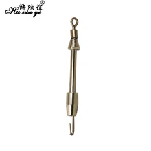 HXY шт. 50 высокоскоростная Оснастка Свинец со свинцовым сиденьем рыболовные снасти рыболовные соединители вращающиеся Вертлюги