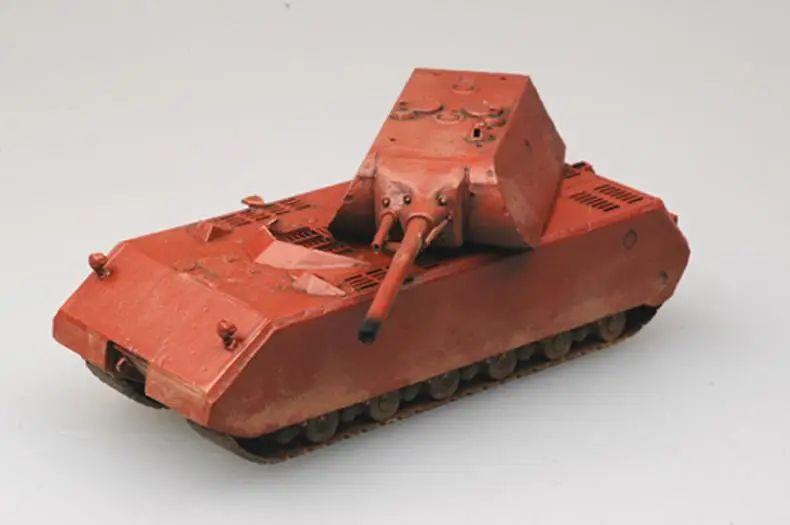 Panzer Maus Mouse Panzerkampfwagen Tank 1: 72 Trumpeter легкая модель red weathering| |