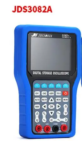 Портативный осциллограф Jinhan 2019JDS3082A JDS3051A цифровая память 50 м/70 м/80 МГц Портативный осциллограф мультиметр осциллограф - Цвет: JDS3082A EU plug