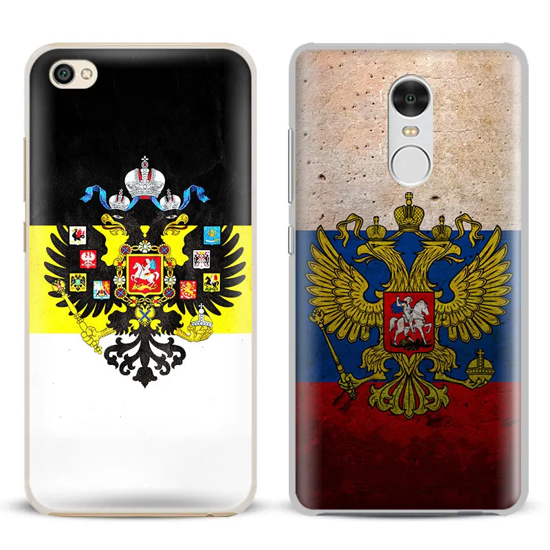 

Russian Federation Flag Coque Phone Case Shell Cover For Xiaomi Redmi Note 4 4X 5A 6 6A PRO Mi 8 5 5S PLUS Max A1 Note 2 3