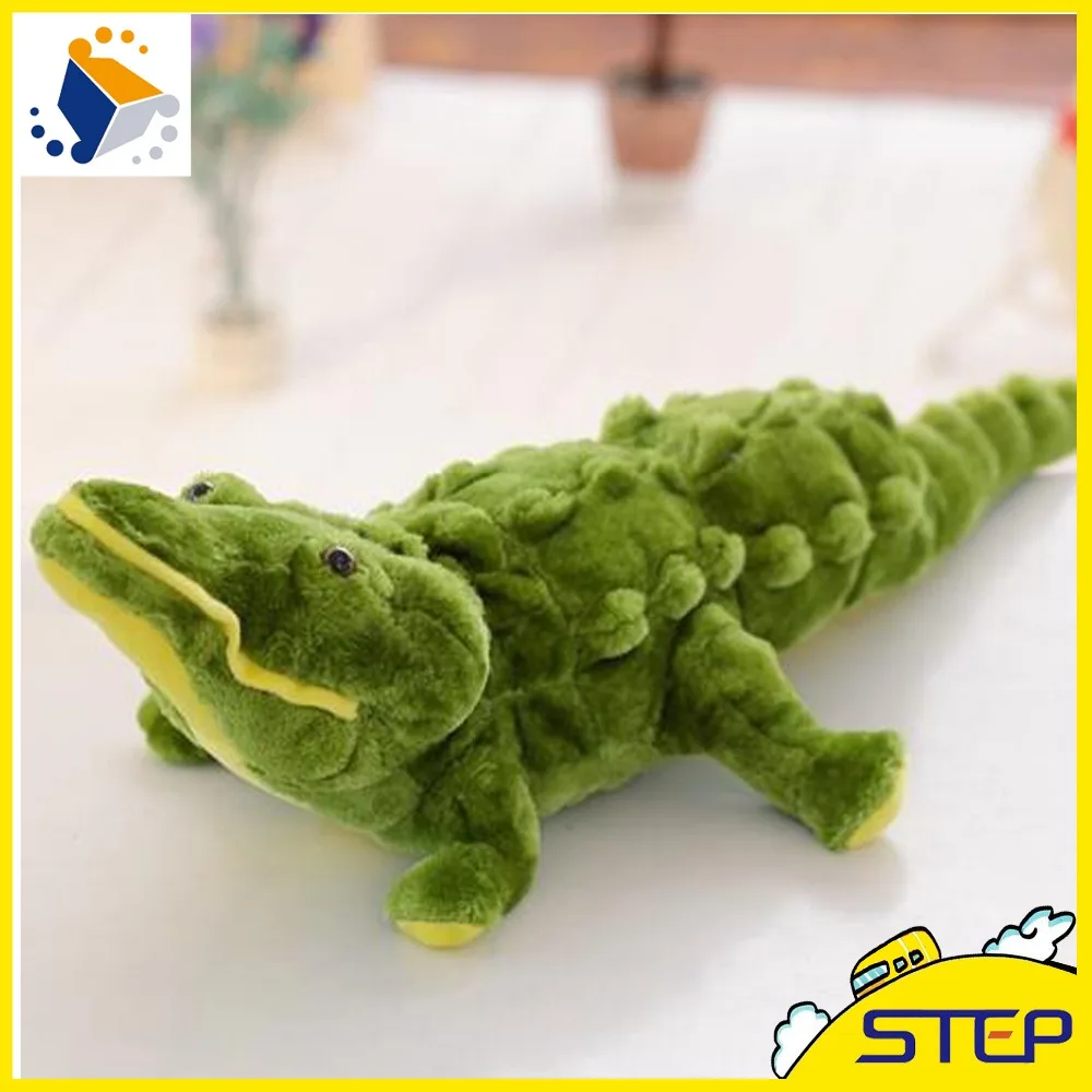 80CM Green Crocodile Plush Toy 3D Simulation Toys Baby Home Decoration ST043 | Игрушки и хобби