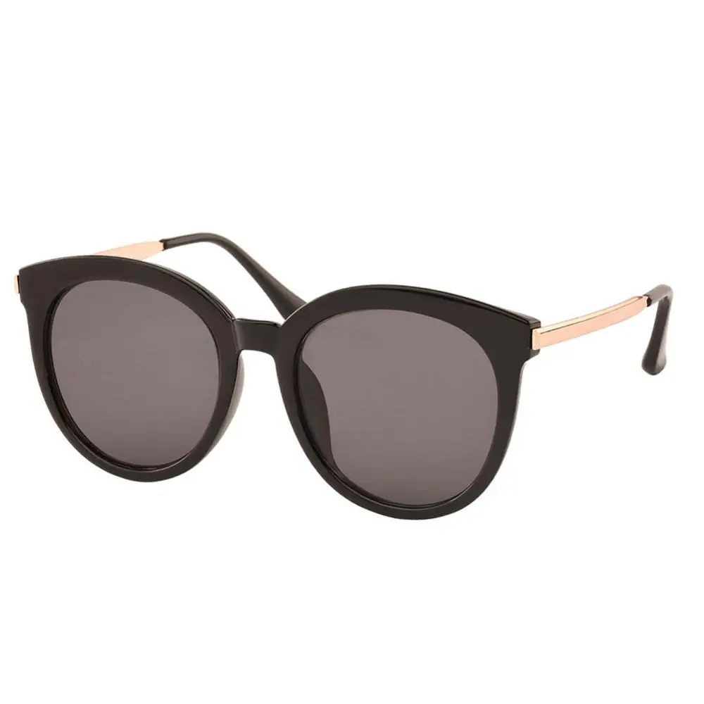 Black Frame Black RunBird New Негабаритных Cat Eye Солнцезащитные Очки Женщины Мода Лето Стиль Большой Размер Кадра Зеркало Солнцезащитные Очки Женский Óculos UV400 741 - Цвет линз: Black Frame Black