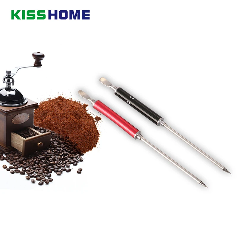 1 قطع الأسود الأحمر الفولاذ المقاوم للصدأ القهوة الفن إبر Coffeeware تلميع الكرمل ماكياتو العفن الألومنيوم مستلزمات قهوة