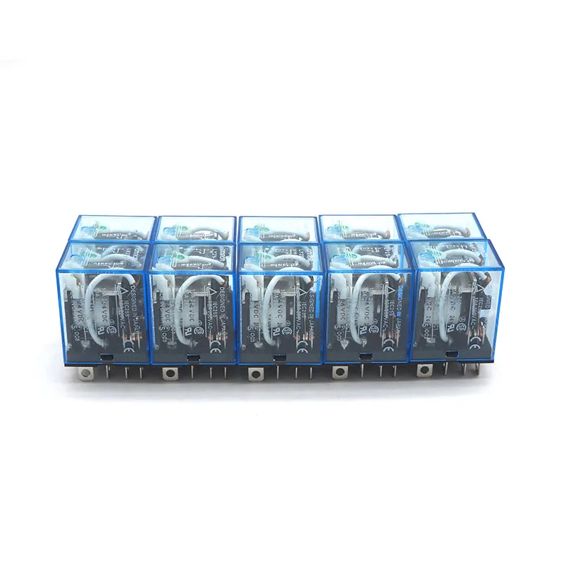 10 шт. реле Omron LY2NJ 220/240V AC маленькое реле 10A 8PIN катушка DPDT