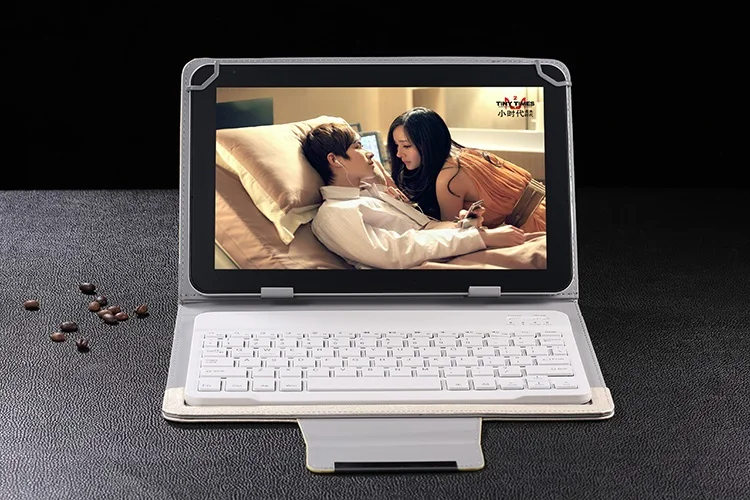

Case Bluetooth 3.0 Keyboard Case Skin Slim Magnetic stand PU leather Cover For 7 Inch 8 inch Tablet PC Keyboard Case +pen