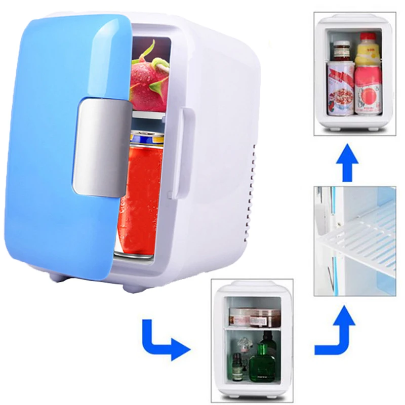 Travel Refrigerator hot sale 12V Portable Car Fridge Freezer 4L Mini