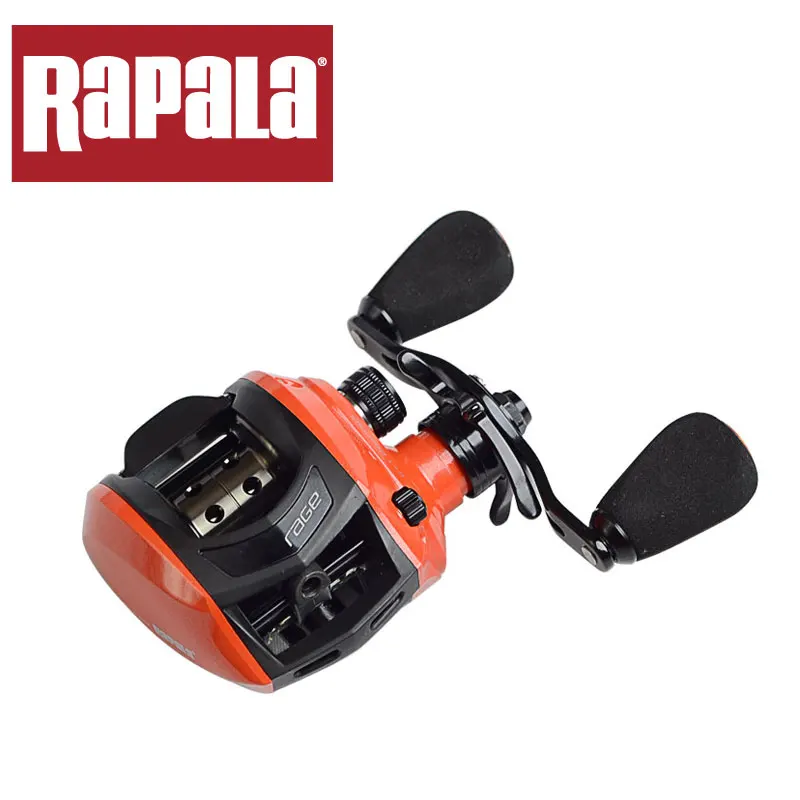 Rapala Fishing Reel RAGE 7 Ball Bearings 6.51 Right Left hand Baitcasting Fishing Reel