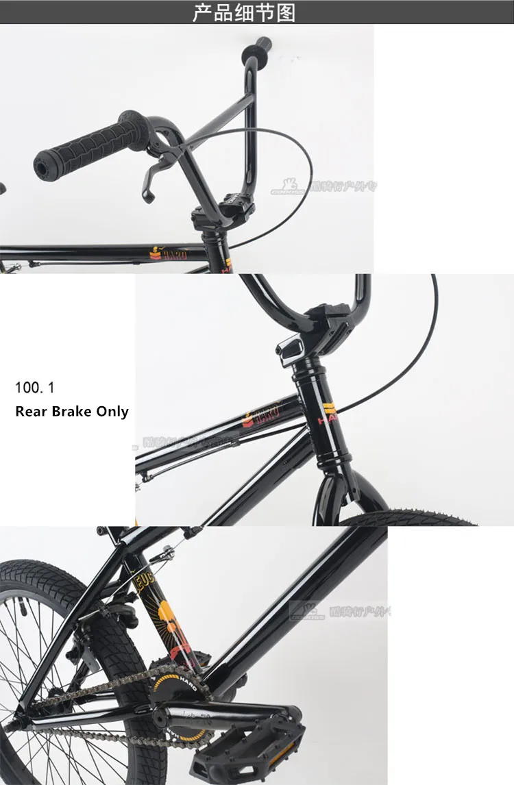 Cheap New Brand BMX Bike 20 inch Wheel 52cm Frame LEUCADIA DLX 100.1 100.3 Performance bicycle street limit stunt action bike 3 Cheap New Brand BMX Bike 20 inch Wheel 52cm Frame LEUCADIA DLX 100.1 100.3 Performance bicycle street limit stunt action bike 3