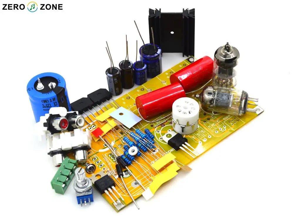 GZLOZONE DIY Hifi PRT 01A 6J1 трубный набор предусилителя/стерео вакуумные трубки