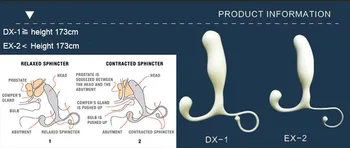 Rhinios Manual Prostate Massager  DX-1 and EX-2, prostate massager aneros progasm,sex products for men  accept drop shipping 2