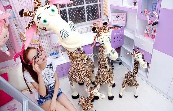 Fancytrader Biggest 71'' 180cm Super  Soft Plush Stuffed Madagascar Giraffe, Free Shipping FT50155 (7)