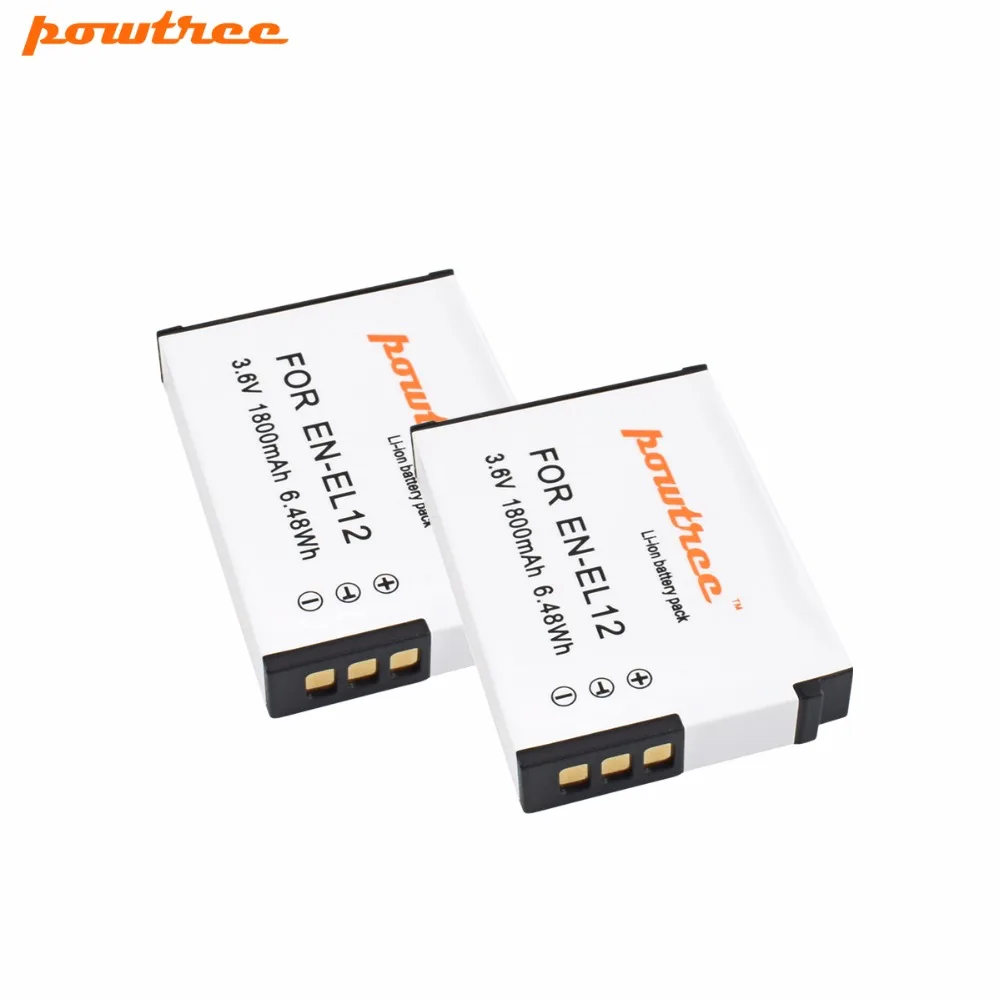 2X ENEL12 EN-EL12 батарея для Nikon Coolpix A900 AW130 AW120 S9900 S9500 W300 S9700 S9600 S6000 S8200 AW110 S9100 S9400 Camera30 |