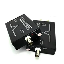 Two composite video transmitter Combo video two cameras in 1 channel video cable with video multiplexer coaxial cable