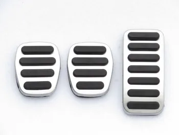 

Carmonsons Stainless Steel Gas Fuel Brake Pedal Pads Mats Cover for Volvo V40 2013+ Accessories Car Styling