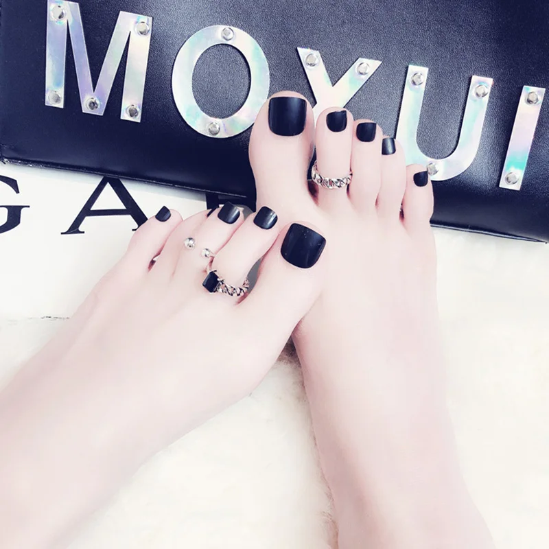 Мягкие Накладные ногти градиентные средней длины 10 стилей Diy Nail Art Solid color Tip