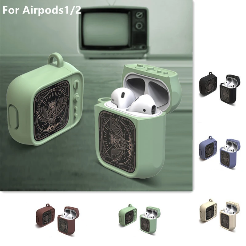  Charging Headphones Cases For Air Pods Cover With Key Rings Strap (11)