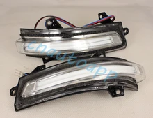 Car Rearview Mirror LED Side Turn signals Running Light For Honda CIVIC / CITY 2012