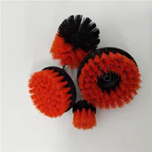 4 шт. оранжевый ручной набор инструментов кистей электрическая щетка электрическая насадка в виде щетки чистящий набор для ванной комнаты поверхности дропшиппинг