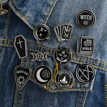 Las brujas lo hacen mejor bruja ouija hechizos Luna Negra pins insignias broches Lapel pin esmalte pin mochila bolsa accesorios bruja pin