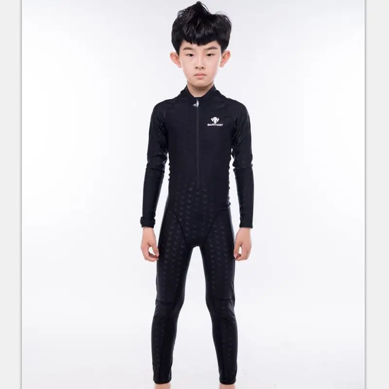 

Shark Skin One piece Swimsuit Plus Size Swimwear Child 2017 Swim Competition Boy Bathing Suit Bodysuit Surfing Suits Wetsuit