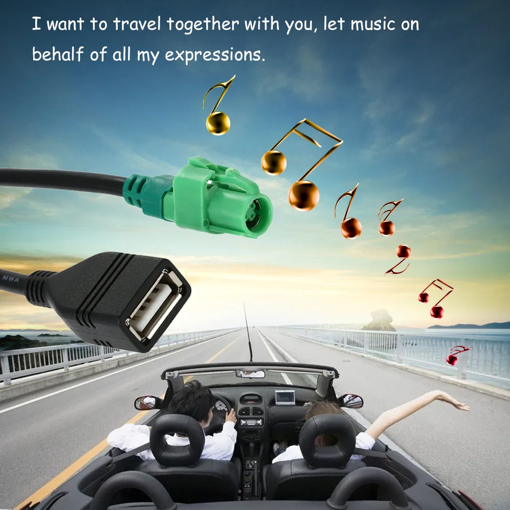 Cd changer input auxiliary cable for kenwood car stereos fudexdo