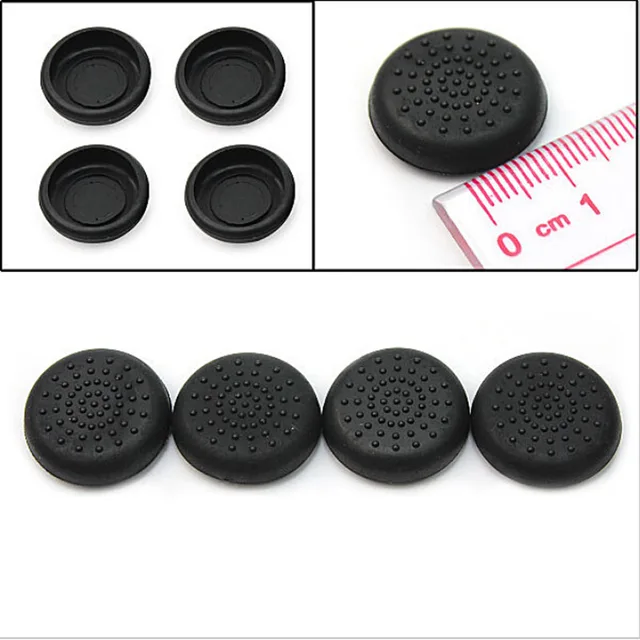 Best Price 2pcs Thumb Stick Grips Cap Analog Joystick Controller Cover Case For Sony PlayStation 3 4 PS3 PS4 Xbox 360 Gamepad Joypad Skin