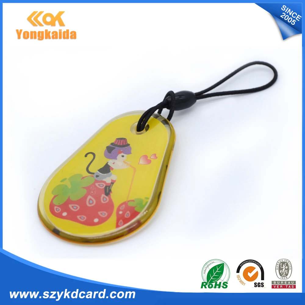 2000 pcs 13.56nfc F08 cartão tag rfid epóxi de arte personalizada