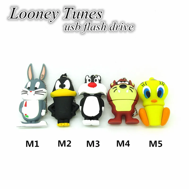 Usb флеш-накопитель Daffy Duck /Bugs Bunny/Crow Lion/twety Bird флешка на 4 ГБ 8 16 32 карта памяти usb 2 0