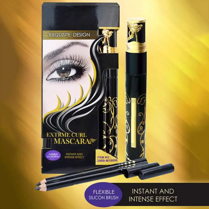 Mascaras Удлиняющая уплотняющая плойка стойкая Косметика портативная для женщин леди JIU55