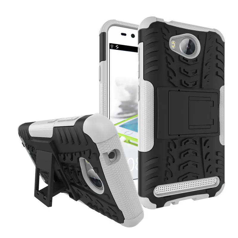 silicone case for huawei phone Dành Cho Huawei Y3 II Ốp Lưng Điện Thoại 2in1 2 Lớp Chân Đế Dày Chống Sốc Lai Ốp Lưng Silicon huawei phone cover